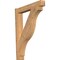 Ekena Millwork Funston Arts & Crafts Smooth Outlooker, Western Red Cedar, 5 1/2"W x 30"D x 36"H OUT06X30X36FST03SWR - alternate 1